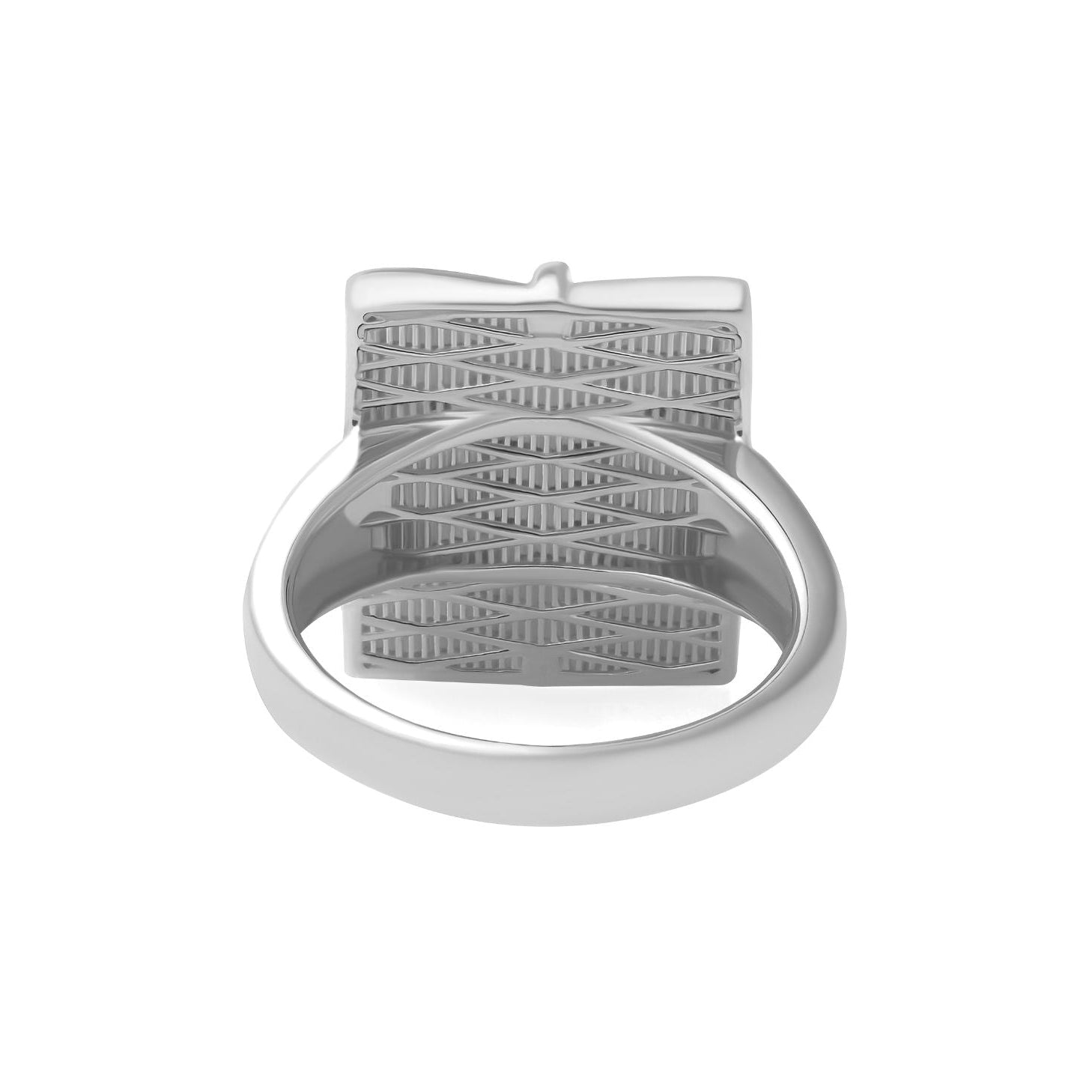 Niah Ring - Agate Moss Silver