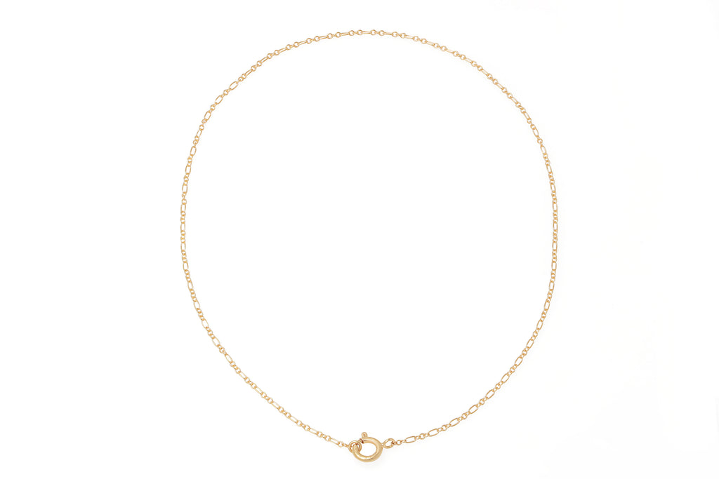 Niah Necklace - Agate Moss Gold